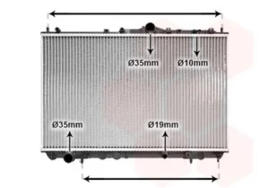 Radiador para Volvo S40 1996