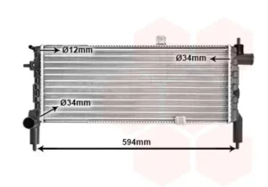Radiador para Opel CORSA A 1990