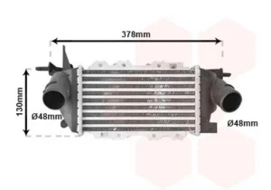 Intercooler para Opel VECTRA A 1992