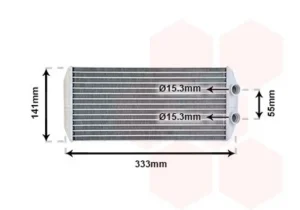 Radiador de calefacción para Citroen BERLINGO 2008 y C4 PICASSO 2006