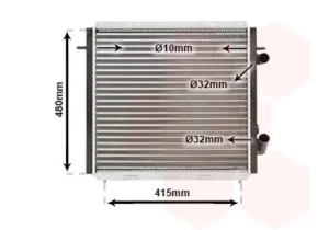 Radiador para Renault EXPRESS 1991