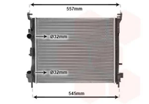 Radiador para Renault CLIO III 2005