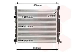 Radiador para Renault KANGOO 2008