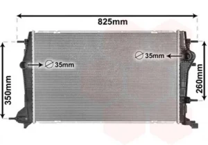 Radiador para Renault SCENIC III 2009
