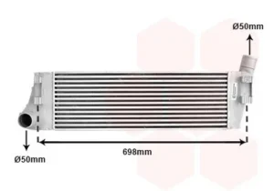 Intercooler para Renault MEGANE II 2002