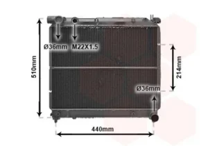 Radiador para Suzuki VITARA 1988