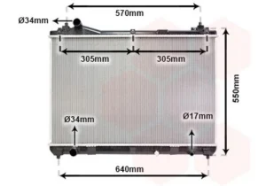 Radiador para Suzuki GRAND VITARA 2006