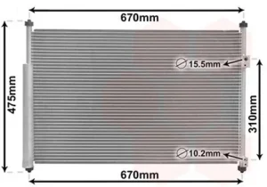 Condensador Suzuki Grand Vitara para Suzuki GRAND VITARA 2006