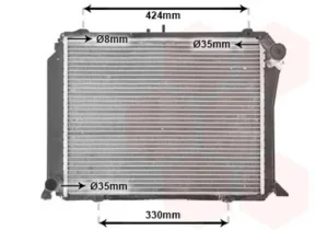 Radiador para Toyota HIACE LH102 1989