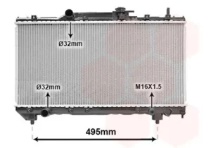 Radiador para Toyota CARINA E 1992