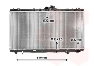 Radiador para Toyota COROLLA 1997