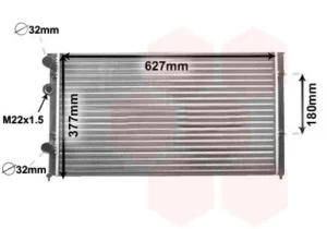 Radiador para Volkswagen LUPO 1998