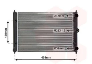 Radiador para Volkswagen POLO 1999