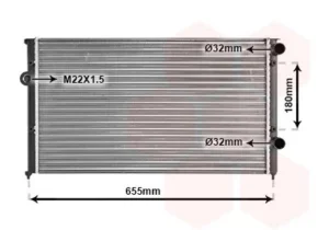 Radiador Vag Golf Iii / Passat Iii / Vento 1. para Volkswagen GOLF IV 1997
