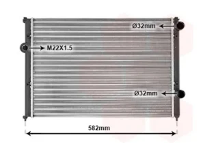 Radiador para Volkswagen PASSAT B5 1996