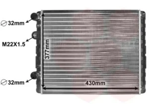 Radiador para Volkswagen POLO 1994