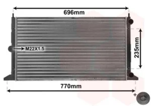 Radiador para Ford GALAXY 1995
