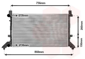 Radiador para Volkswagen LT II 1997