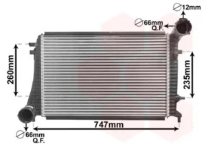 Intercooler Vw Golf V (1K1) para Volkswagen GOLF V 2003