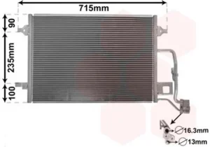 Condensador Vag A4 I / Passat Iv para Audi A4 1994