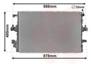 Radiador para Volkswagen TRANSPORTER T6 2015