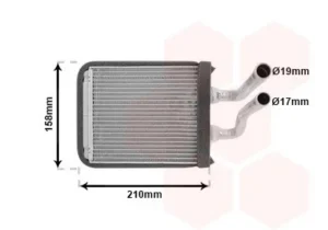 Radiador Radiador De Calefacción Kia Picanto (Ba) para Kia PICANTO 2004