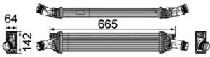 Intercooler Vw/Audi para Volkswagen GOLF IV 1997