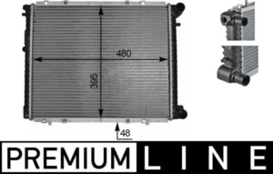 Radiador para Renault 19 I 1989