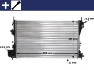 Radiador para Opel VECTRA C 2002